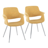 Vintage Flair - Glam / Art Deco Chair (Set of 2) - Furniture Home Direct