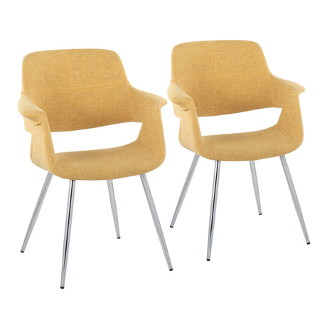 Vintage Flair - Glam / Art Deco Chair (Set of 2) - Furniture Home Direct