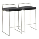 Fuji - Contemporary Elegant Stackable Counter Stool Set - Furniture Home Direct