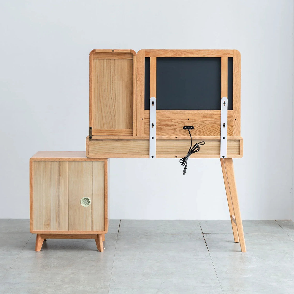 Compact Table Dresser, Accessories Storage Width Drawer - Natural - Furniture Home Direct