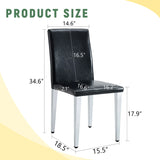 Elegant Upholstered Chairs & Metal Legs - Furniture Home Direct