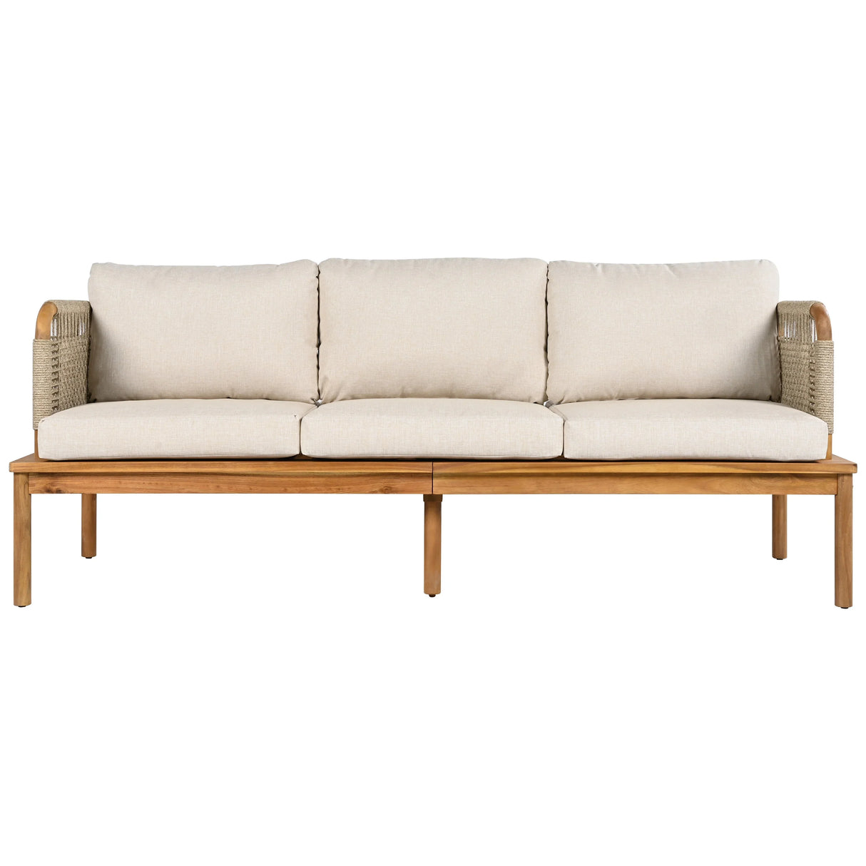 3-piece Outdoor Acacia Patio Set - Furniture Home Direct