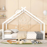 Metal House Bed - Furniture Home Direct