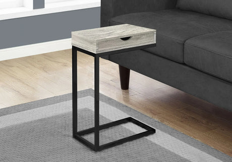 Accent Table, C - Shaped Contemporary Elegant Desig - Furniture Home Direct