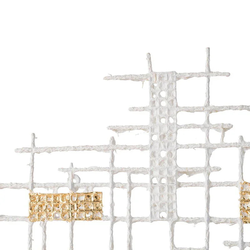 Wall Decor - White / Gold - Furniture Home Direct