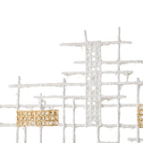 Wall Decor - White / Gold - Furniture Home Direct