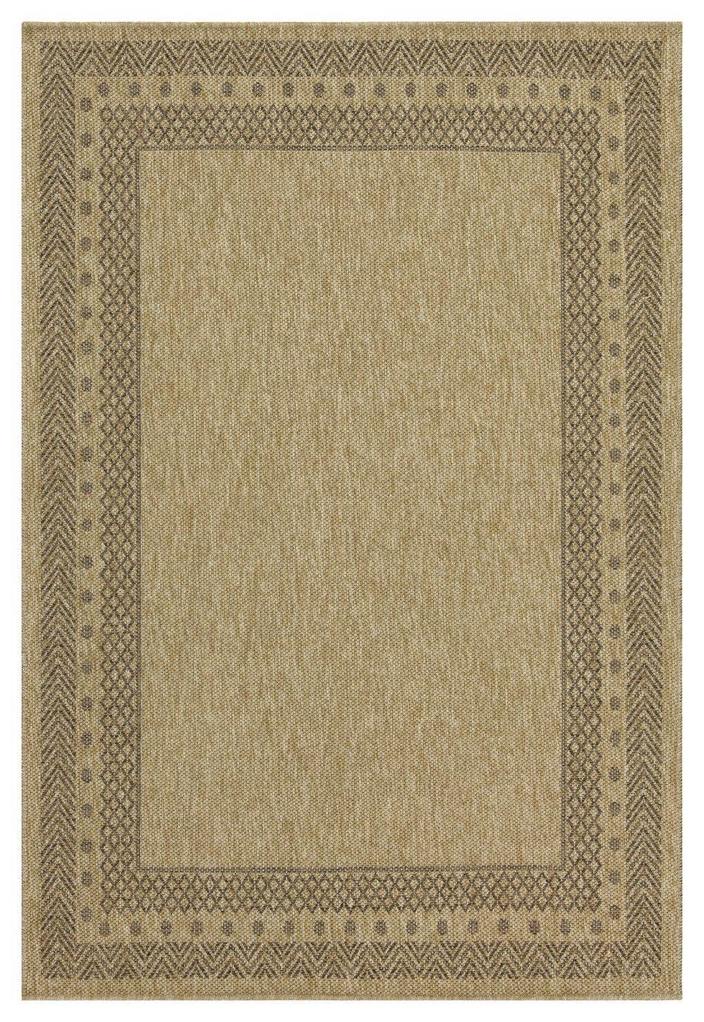 Earth - 7'10" X 10'3" Polypropylene, Indoor, Outdoor Area Rug - Jute, Mocha - Furniture Home Direct