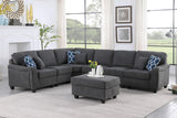Leo - Woven Modular Sectional Sofa Comfort And Style - Furniture Home Direct