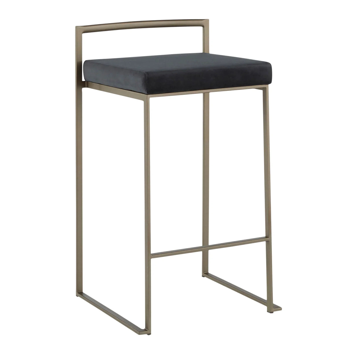 Fuji - Industrial Stackable Counter Stool Elegant Design - Furniture Home Direct