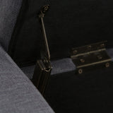 Laredo - Contemporary Large Storage Ottoman - Furniture Home Direct