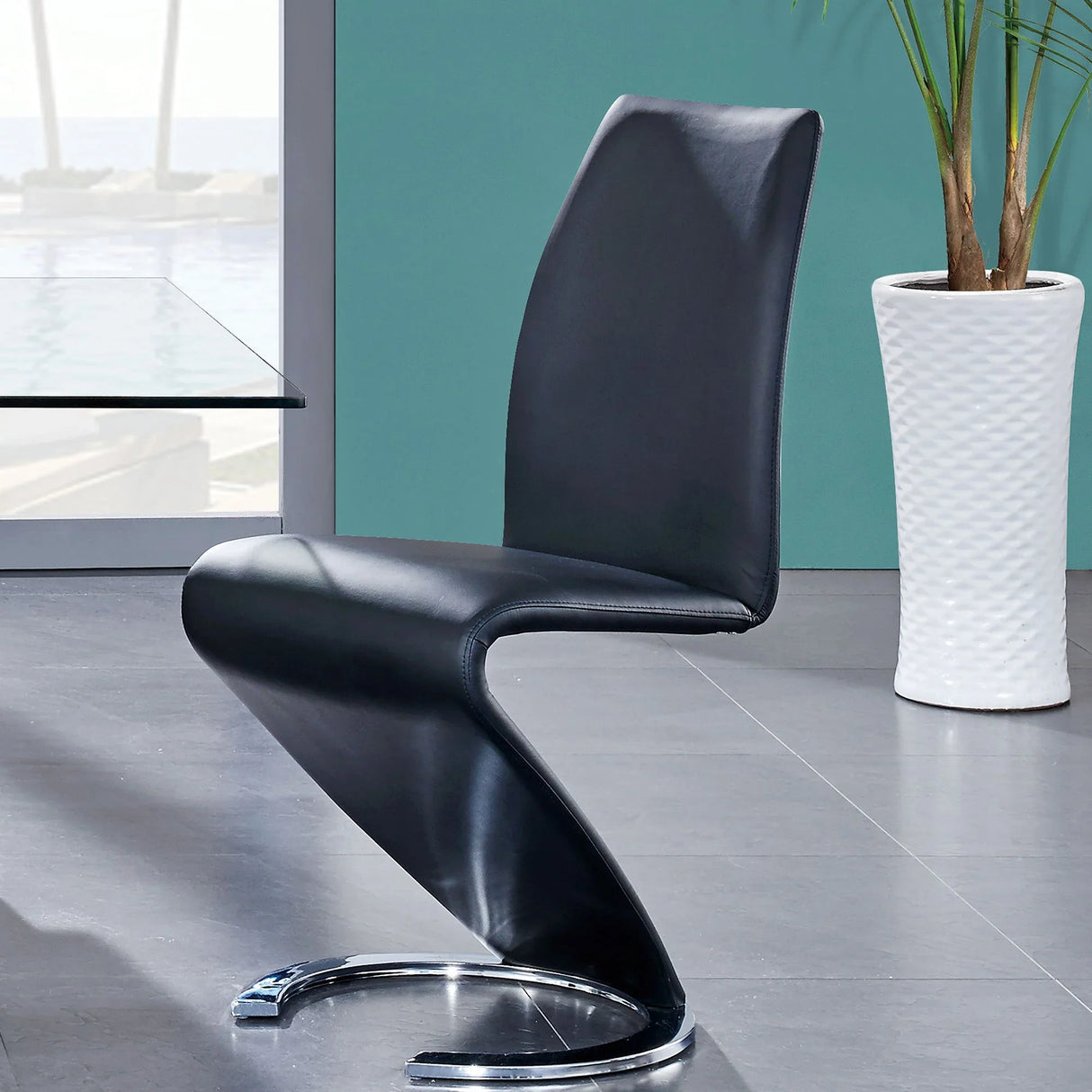 Marcus - Horseshoe Dining Chairs (Set of 2) - Furniture Home Direct