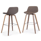Randolph - Bentwood Multifunctional Counter / Bar Height Stool (Set of 2) - Furniture Home Direct