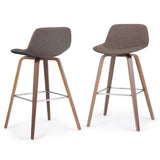 Randolph - Bentwood Multifunctional Counter / Bar Height Stool (Set of 2) - Furniture Home Direct