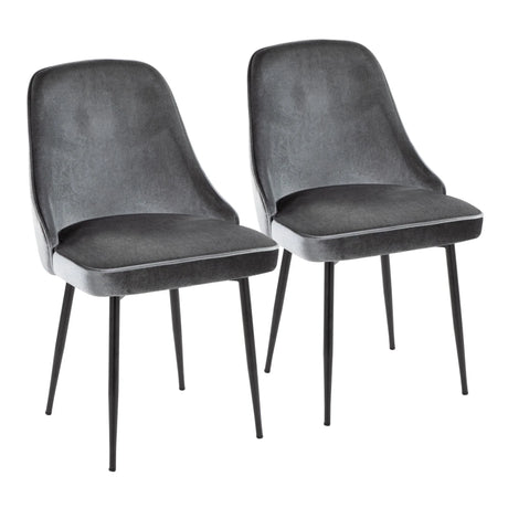 Marcel - Contemporary Dining Chair (Set of 2) - Furniture Home Direct