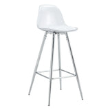 Stylish Upholstered Bar Chairs With Metal Leg - Furniture Home Direct