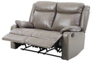 Stylish Reclining Loveseat For Two - Furniture Home Direct
