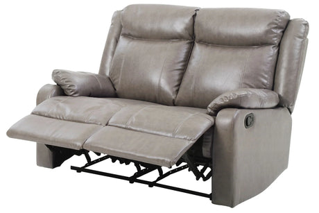 Stylish Reclining Loveseat For Two - Furniture Home Direct
