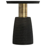 Breanna - Side Table - Black / Gold - Furniture Home Direct