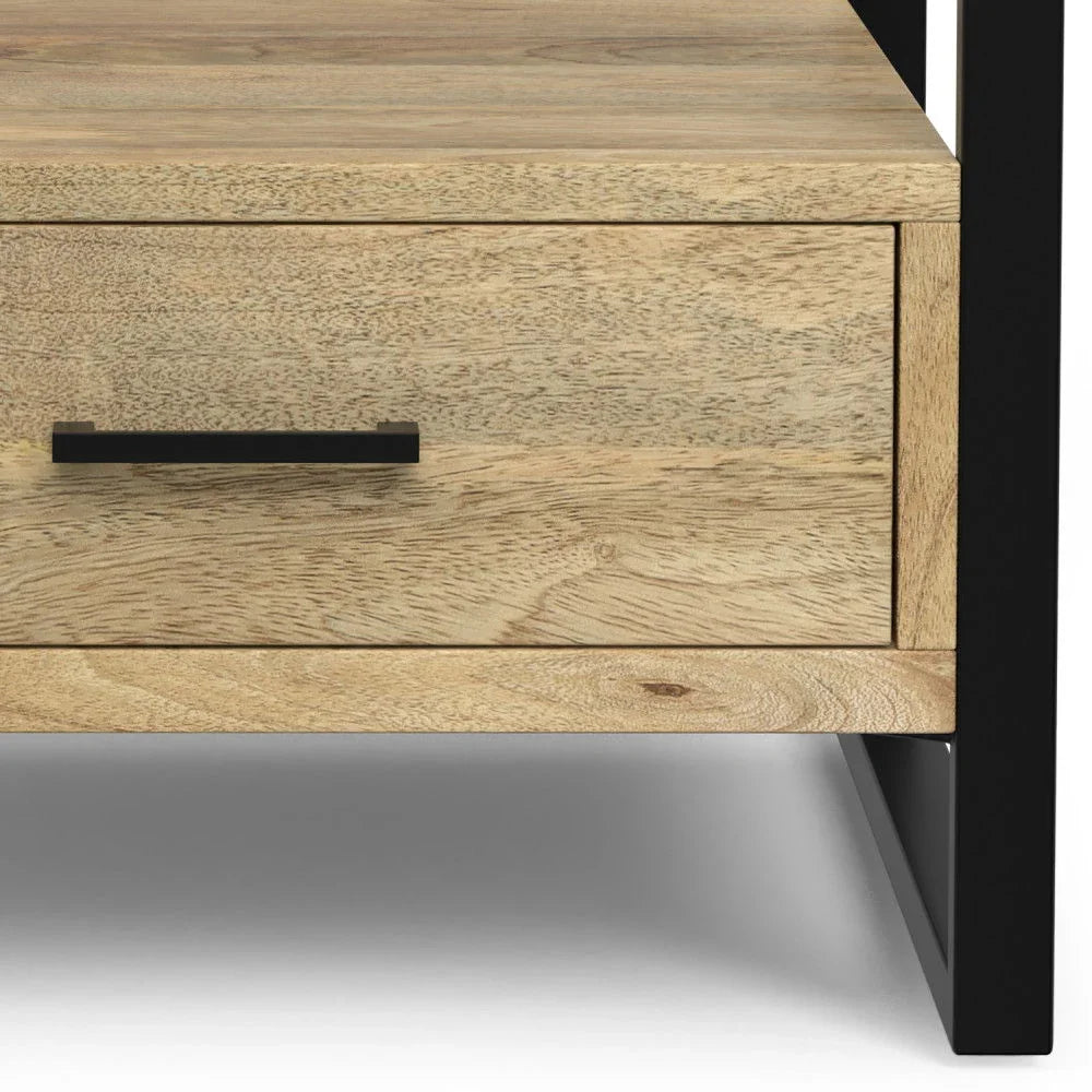 Riverside - Bedside Table - Natural - Furniture Home Direct