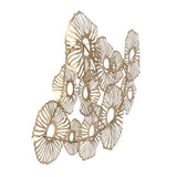 Iron Wall Art - Gold - Furniture Home Direct