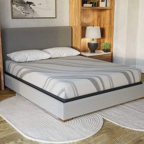 Bib Nl - 8" Pro Gel Foam Firm Mattress - Furniture Home Direct