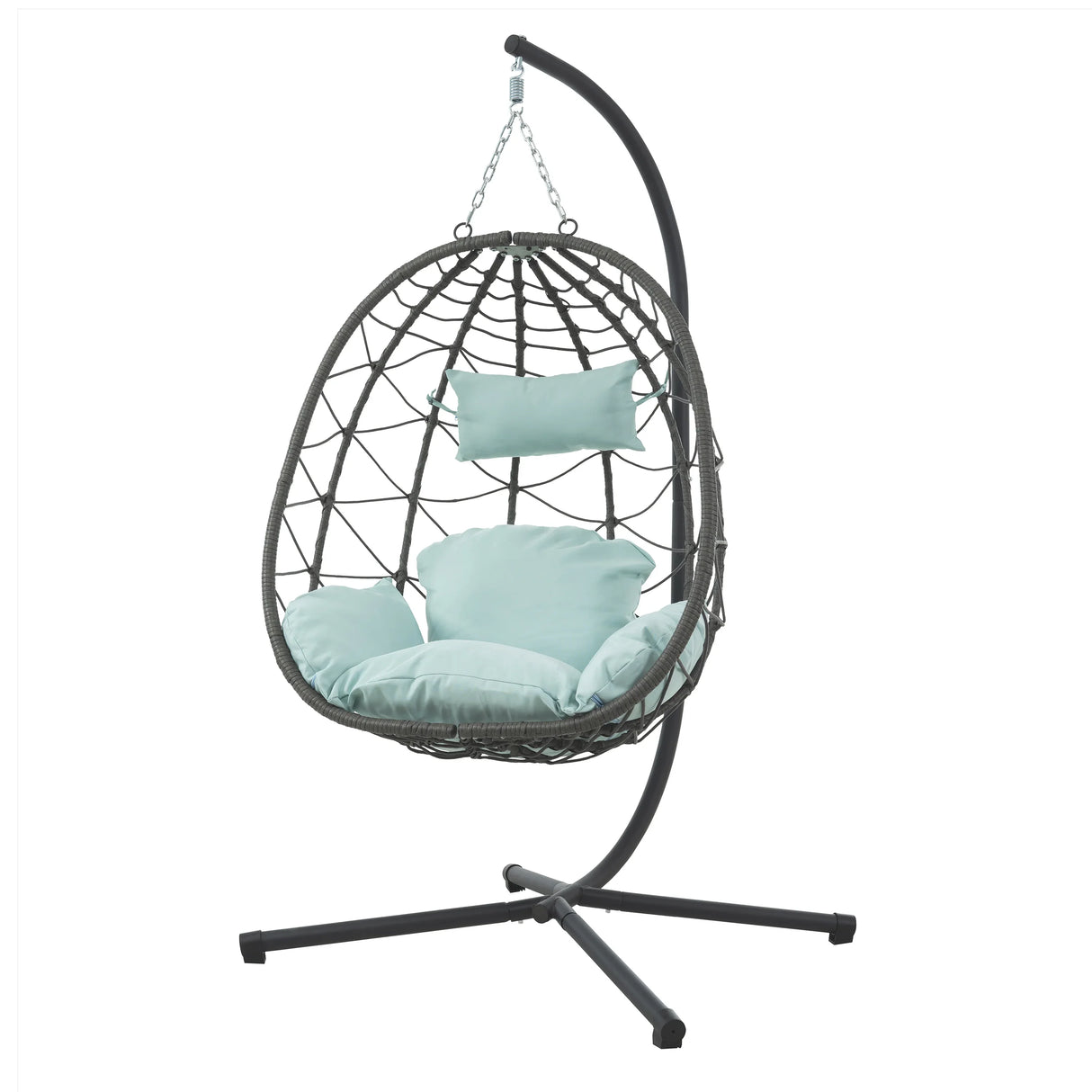Egg Chair with Stand - Foam Green - Furniture Home Direct