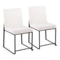 Fuji - Contemporary Modern Elegance With High Back Dining Chair (Set of 2) - Furniture Home Direct