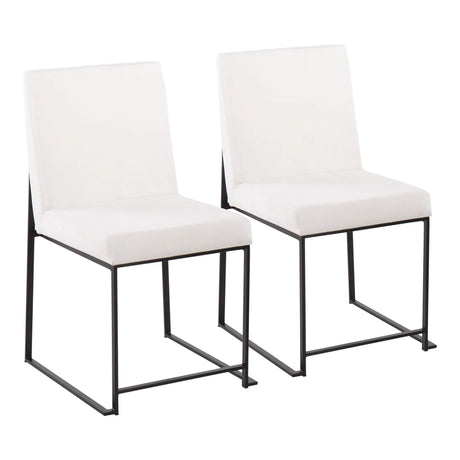 Fuji - Contemporary Modern Elegance With High Back Dining Chair (Set of 2) - Furniture Home Direct