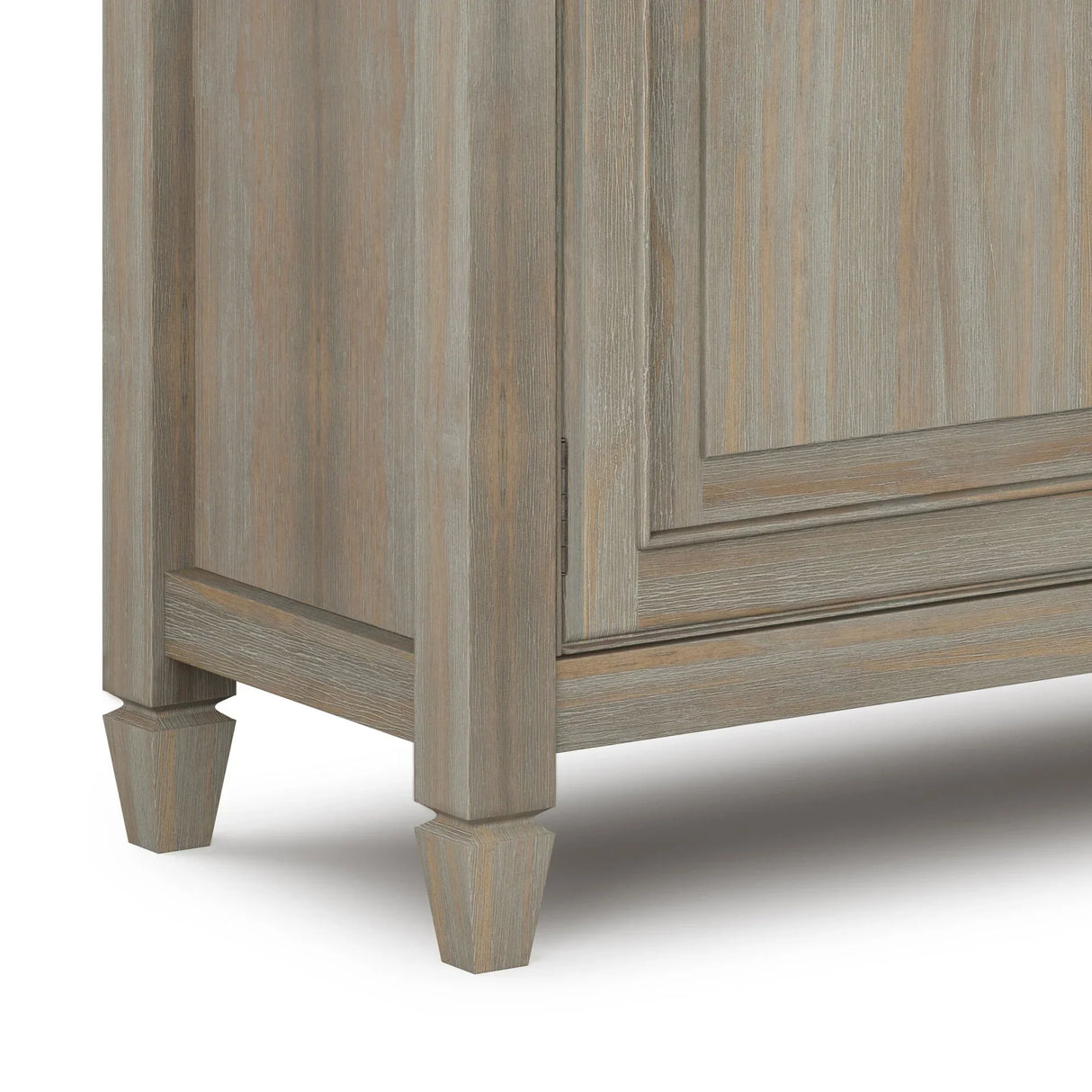 Connaught - Entryway Storage Cabinet - Distressed Gray - Furniture Home Direct