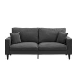 Modern Upholstered Resilience Three Seater Sofa - Furniture Home Direct