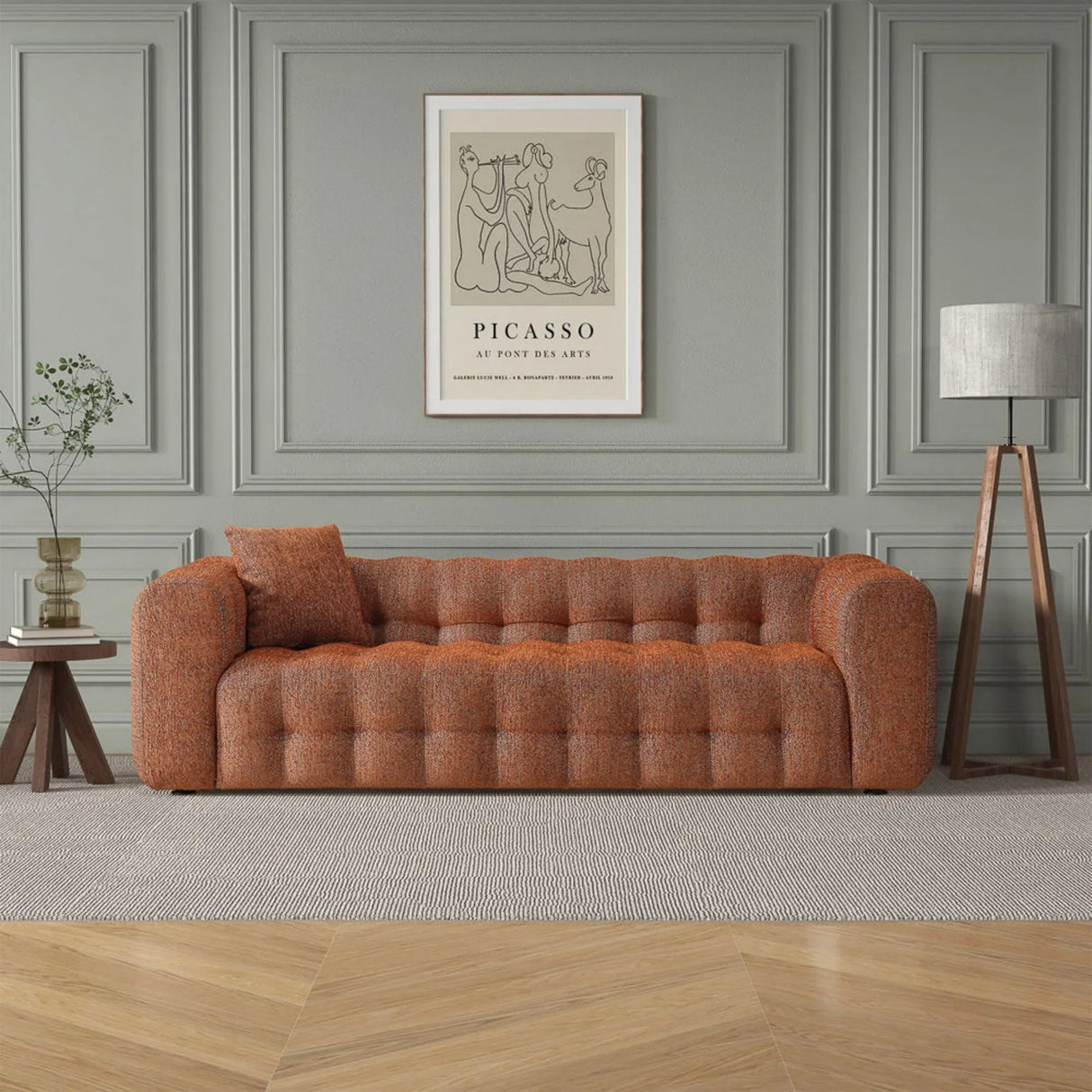 Eden - Modern Tufted Chesterfield Sofa - Furniture Home Direct