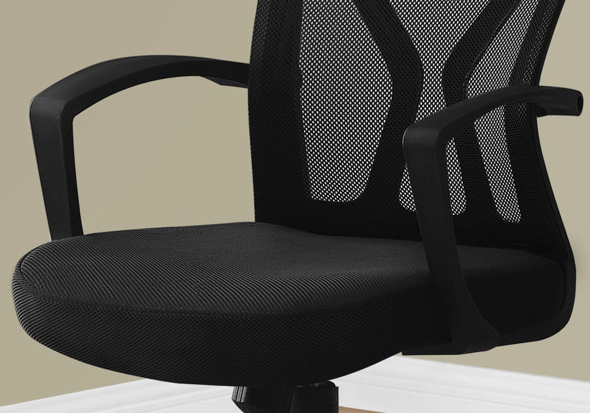 Office Chair, Adjustable Height, Swivel, Ergonomic, Mesh, Contemporary & Modern - Furniture Home Direct