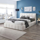 Hilar - Elegant Design Platform Bed - Furniture Home Direct