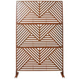 Freestanding Outdoor & Indoor Freestanding Metal Privacy Screen - Furniture Home Direct