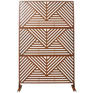 Freestanding Outdoor & Indoor Freestanding Metal Privacy Screen - Furniture Home Direct
