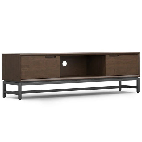 Banting - Low TV Stand - Walnut Brown - Furniture Home Direct