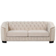 Sofa With Thick Removable Seat Cushion, 3 Seater - Furniture Home Direct