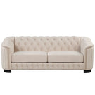 Sofa With Thick Removable Seat Cushion, 3 Seater - Furniture Home Direct