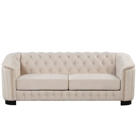 Sofa With Thick Removable Seat Cushion, 3 Seater - Furniture Home Direct