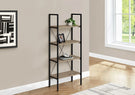 Bookshelf, Bookcase, 4 Tier, Office, Bedroom, Contemporary, Modern - Furniture Home Direct