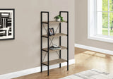 Bookshelf, Bookcase, 4 Tier, Office, Bedroom, Contemporary, Modern - Furniture Home Direct