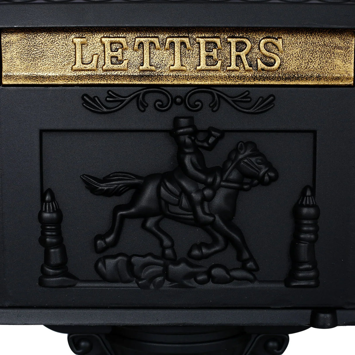 Cast Aluminum Mail Box, Postal Box, Mailbox - Furniture Home Direct