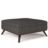 Owen - Multifunctional Square Coffee Table Storage Ottoman - Furniture Home Direct