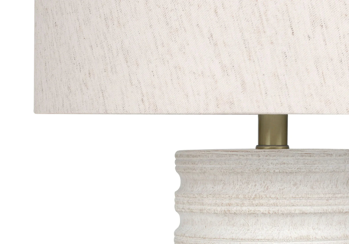 Table Lamp, Lighting, Resin, Transitional - Cream - Furniture Home Direct