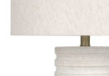 Table Lamp, Lighting, Resin, Transitional - Cream - Furniture Home Direct