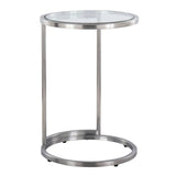 Zenn - Round End Table With Stylish Design - Furniture Home Direct