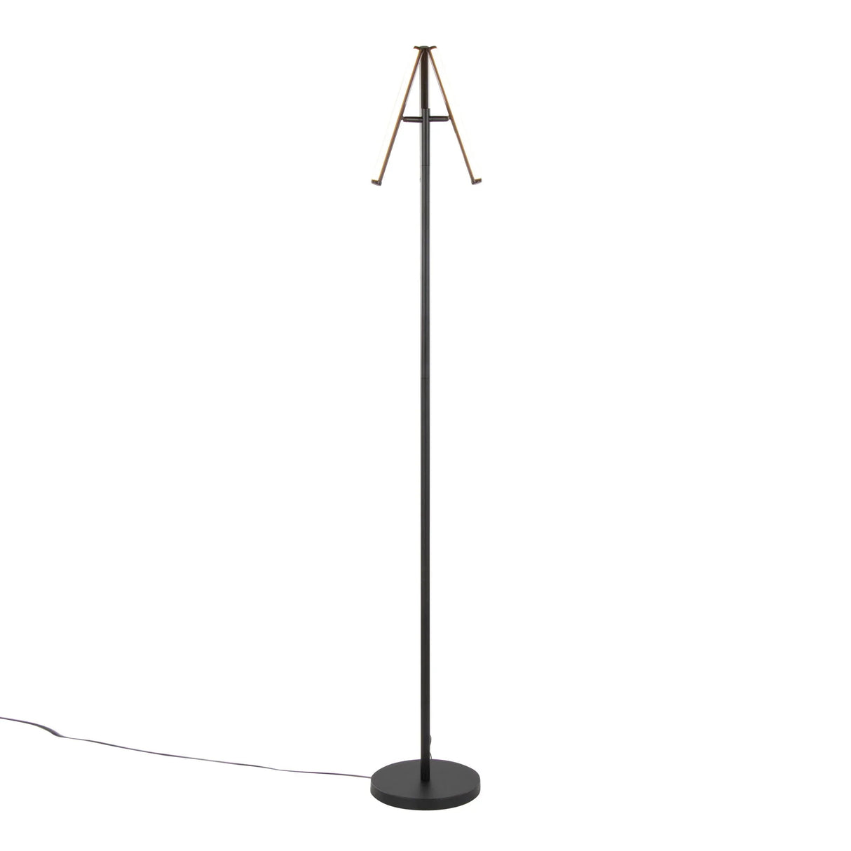 Icicle - Modern Swivel Floor Lamp - Furniture Home Direct
