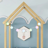 House-Shaped Roof Headboard Floor Bed, (Without Slats) - Furniture Home Direct