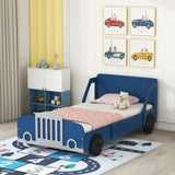 Car Shaped Platform Bed With Wheels - Furniture Home Direct