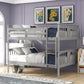 Bunk Bed With Ladder For Bedroom, Guest Room Furniture - Furniture Home Direct